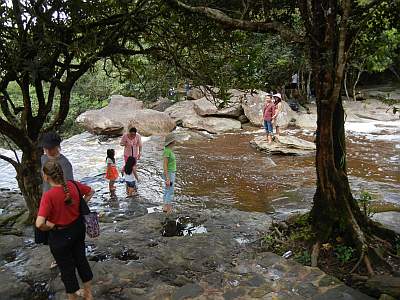 Bokor waterfall